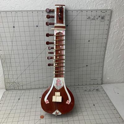 #87 Floral Sitar