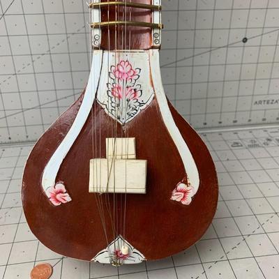#87 Floral Sitar