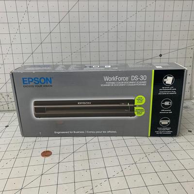 #90 Epson Work Force DS-30 Portable Scanner