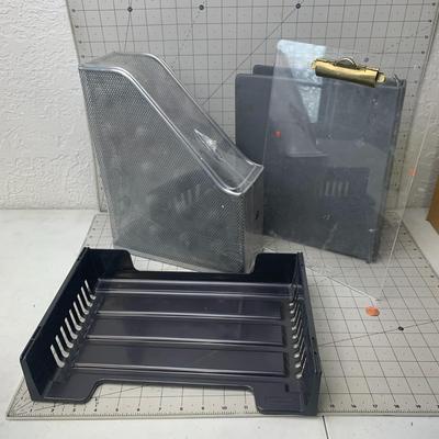 #98 Paper Organizers, Clipboard and Binder