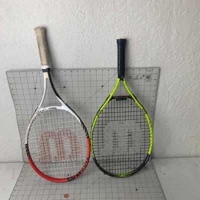 #107 Wilson and Soft Shock Tennis Rackets