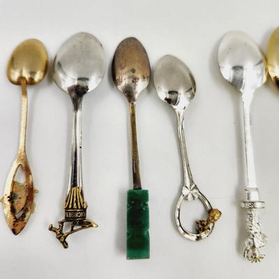 MULTI STATE & COUNTRY SOUVENIR SPOON BUNDLE