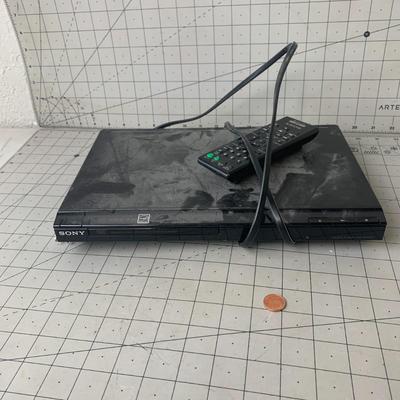#116 Sony DVD Player and Remote