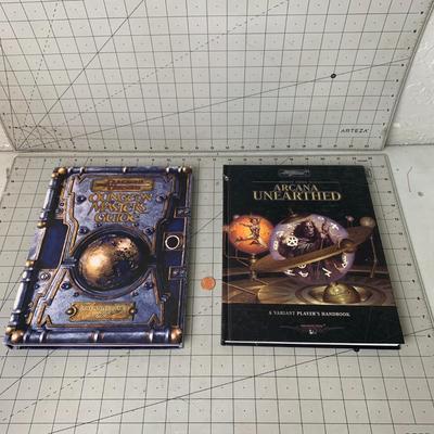 #129 DND DM Guide Book and Arcana Unearthed