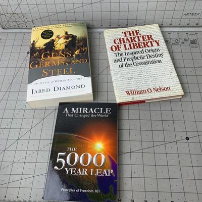 #150 The 5000 Year Leap, Guns, Germs and Steel and The Charter of Liberty