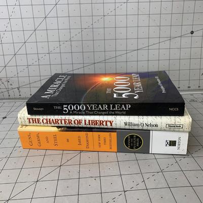 #150 The 5000 Year Leap, Guns, Germs and Steel and The Charter of Liberty