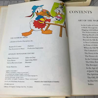 #151 Disney's Wonderful World of Knowledge Books