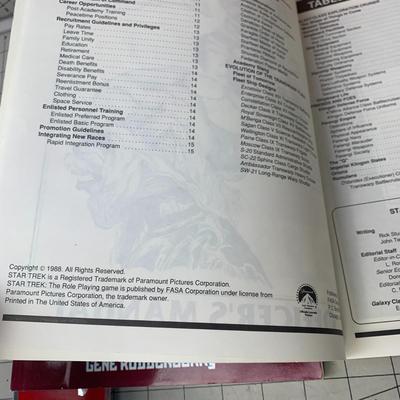 #154 Star Trek Officer's Manuel, Technical Manual and Compendium
