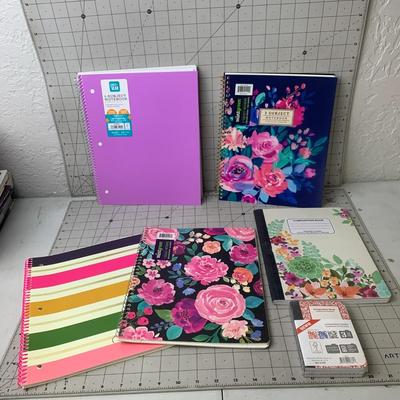 #174 Colorful Floral Notepads