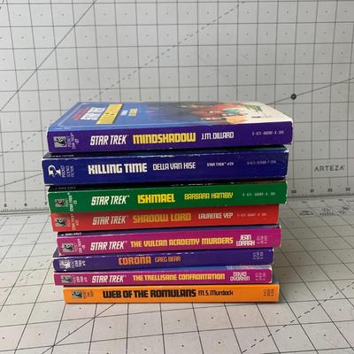 #178 Star Trek Paperbacks and Corona and Web of the Romulans