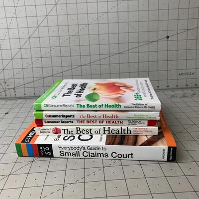 #183 Everybody's Guide To Small Claim Court and The Best of Health Books