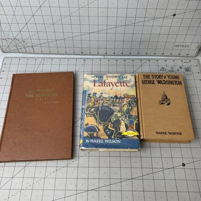 #190 He Walked The Americas, The Story of Lafayette and The Story of Young George Washington