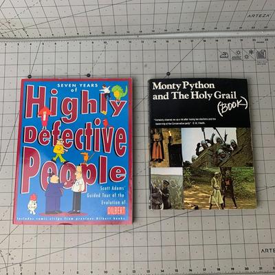 #198 Highly Defective People and Monty Python and The Holy Grail Book