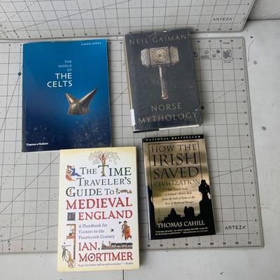 #208 The World of The Celts, Norse Mythology, How the Irish Saved Civilization and The Time Travelers Guide to Medieval England