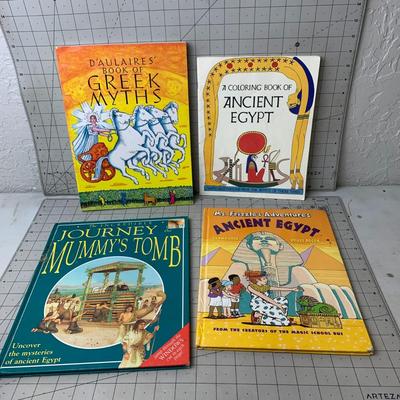#224 Book of Greek Myths, Ancient Egypt and Mummy's Tomb