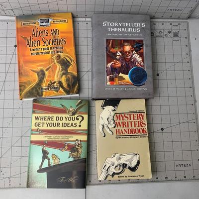 #246 Aliens, Ideas, Mystery Handbook and Storyteller's Thesaurus