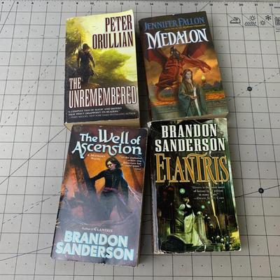 #275 Brandon Sanderson, Jennifer Fallon and Peter Orullian Paperback Books