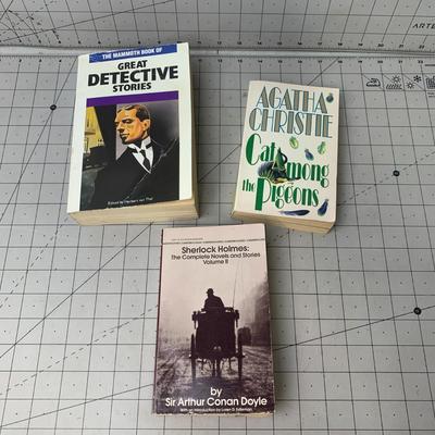 #294 Great Detective Stories, Sherlock Holmes and Cat Among The Pigeons