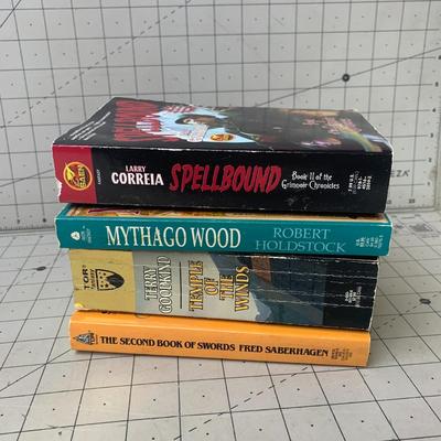 #296 Spellbound, Mythago Wood, Temple of The Winds and The Second Book of Swords