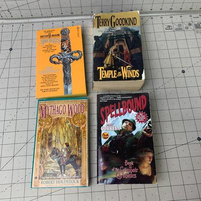 #296 Spellbound, Mythago Wood, Temple of The Winds and The Second Book of Swords