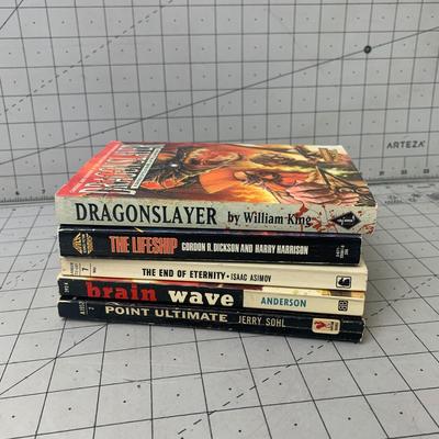 #298 DragonSlayer, The Lifeship, The End of Eternity, Brain Wave and Point Ultimate