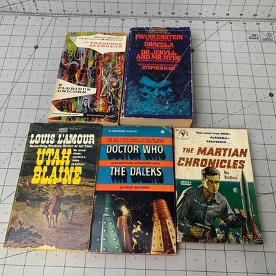 #300 Utah Blaine, The Martian Chronicles, Doctor Who and Frankenstein