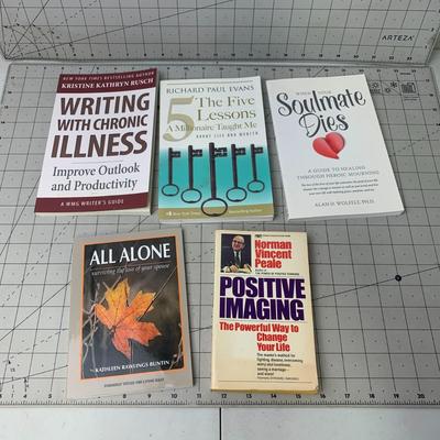 #306 Writing With Chronic Illness, The Five Lessons, All Alone, Positive Imaging and More