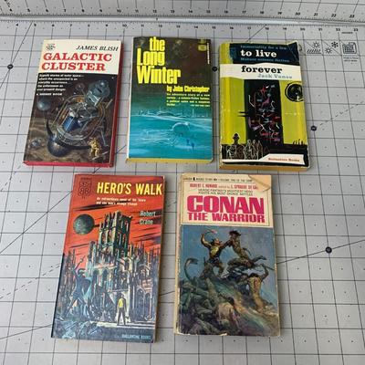 #307 Hero's Walk, To Live Forever, Galactic Cluster, The Long Winter and Conan The Warrior