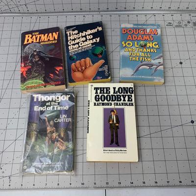 #313 Batman, Hitchhikerse Guide, The Long Goodbye and More