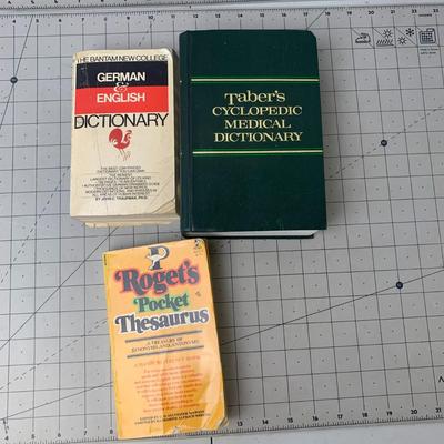 #328 German to English Dictionary, Medical Dictionary and Pocket Thesaurus