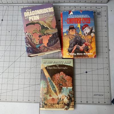 #346 The Dragonriders of Pern, In The Earths Core and The Cineverse Cycle