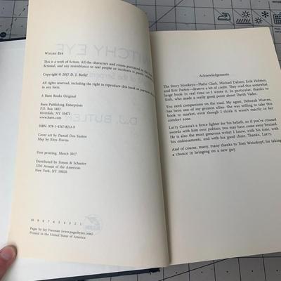 #347 Signed Copy of Witchy Eye and Midnight In The Garden of Good and Evil 