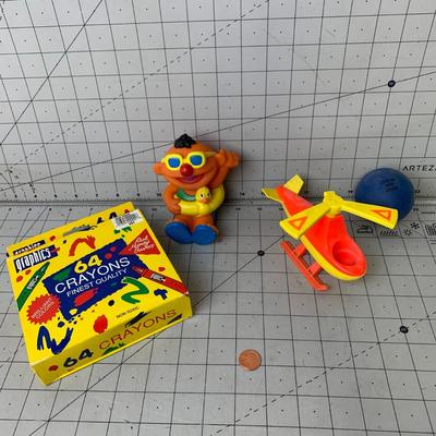 #356 Crayons and Toys