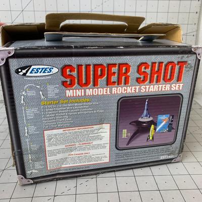 #362  Super Shot Mini Model Rocket Starter Set