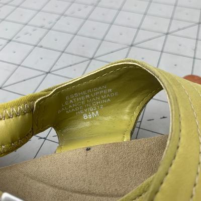 #369 Yellow Sandals Size 8.5