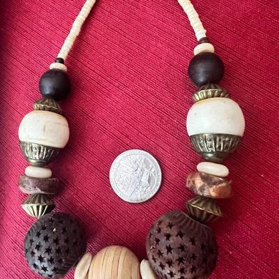 Ethnic Bead Necklace
