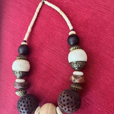 Ethnic Bead Necklace