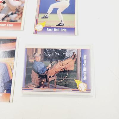 NOLAN RYAN BUNDLE OF BASEBALL CARDS