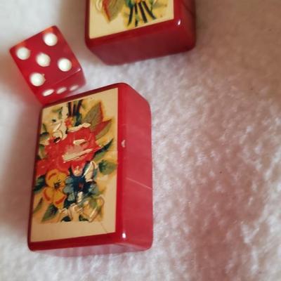 Vintage Bakelite Mahjong set