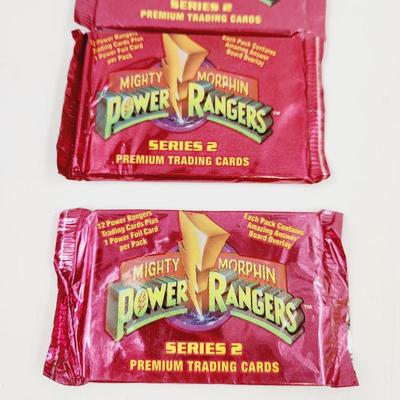 NEW 4 PACKS OF OF POWER RANGERS SERIES 2