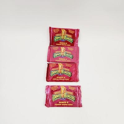 NEW 4 PACKS OF OF POWER RANGERS SERIES 2