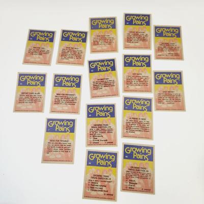 15 pc - 1980s GROWING PAINS COLLECTOR CARDS