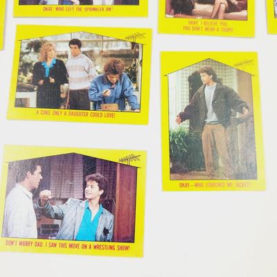15 pc - 1980s GROWING PAINS COLLECTOR CARDS