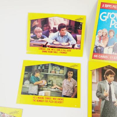15 pc - 1980s GROWING PAINS COLLECTOR CARDS