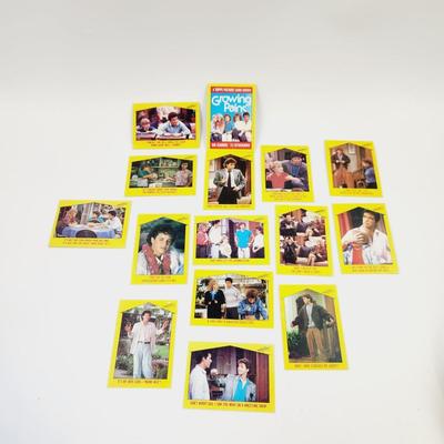 15 pc - 1980s GROWING PAINS COLLECTOR CARDS