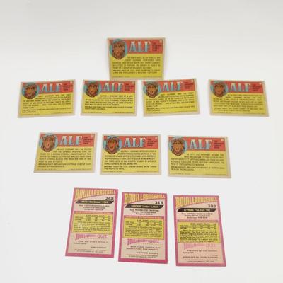 1980s ALF COLLECTORS CARDS - 2 STYLES