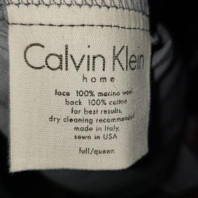 Calvin Klein pillowcase and Full/ Queen Duvet Merino Wool