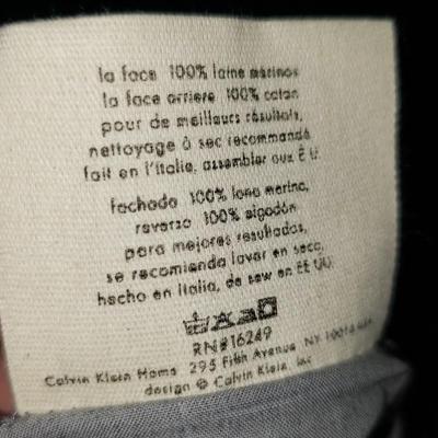 Calvin Klein pillowcase and Full/ Queen Duvet Merino Wool