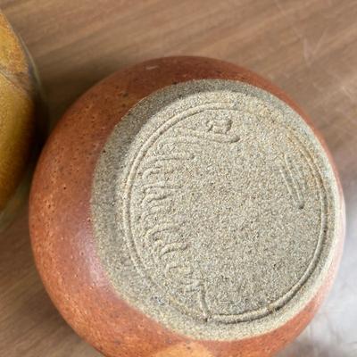 Set of 4 Artist Signed Bowls