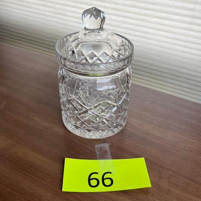Crystal Cut Jar